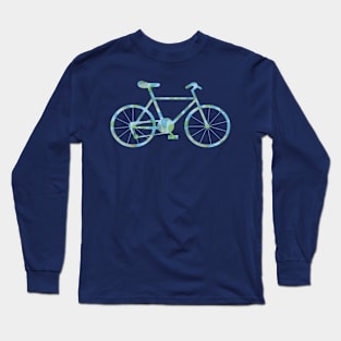 Patterned Bicycle Long Sleeve T-Shirt